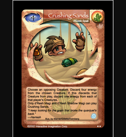 Crushing Sands